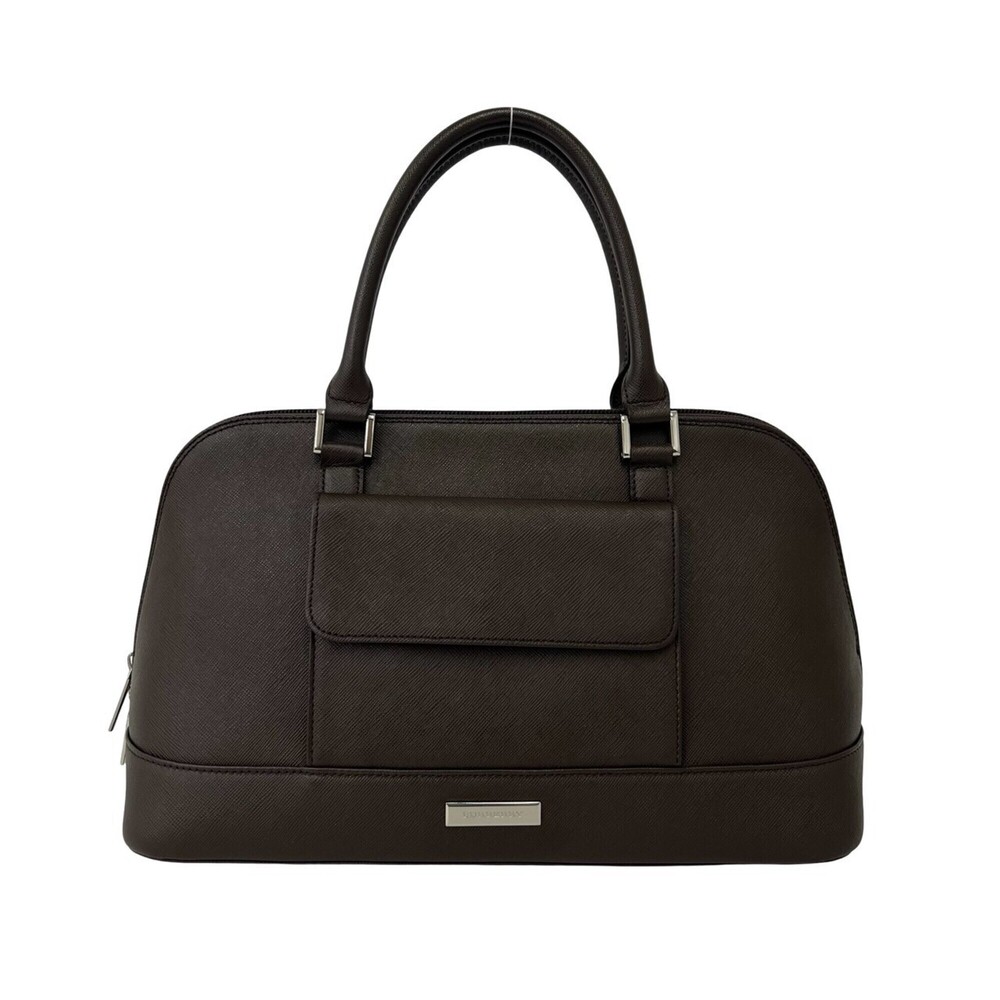 BURBERRY Burberry Logo Hardware Nova Check Pattern Leather Handbag Mini Tote ...